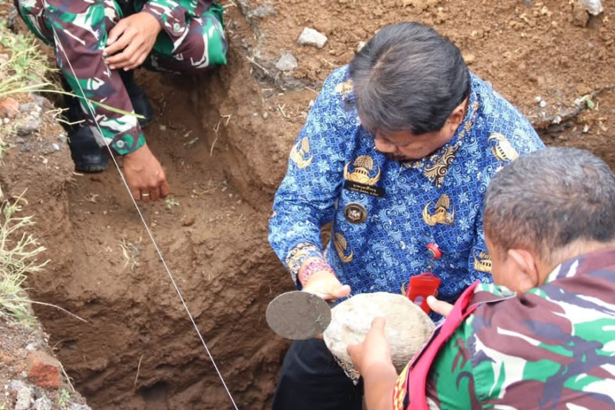 Ground Breaking Peletakan Batu Pertama Koperasi Desa/Kelurahan Merah Putih(KDKMP)